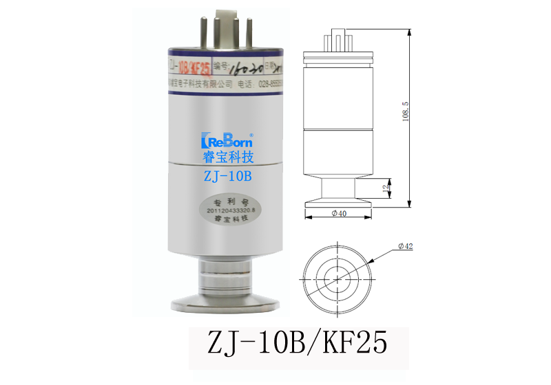 睿宝ZJ-10B-KF25热阴极电离规.png